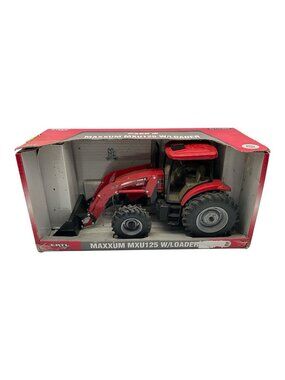Ertl Britains Case IH Maxxum  MXU125 with  Loader #14259 NIB 1/16 Scale